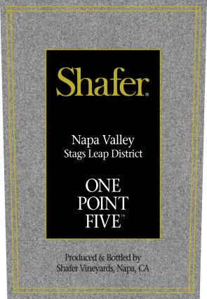 Shafer One Point Five Stags Leap District Cabernet 2022 375Ml