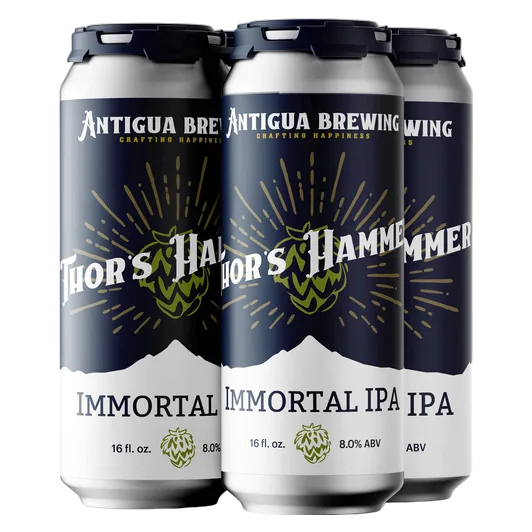 Antigua Brewing Co. Thor's Hammer Immortal IPA (4PKC