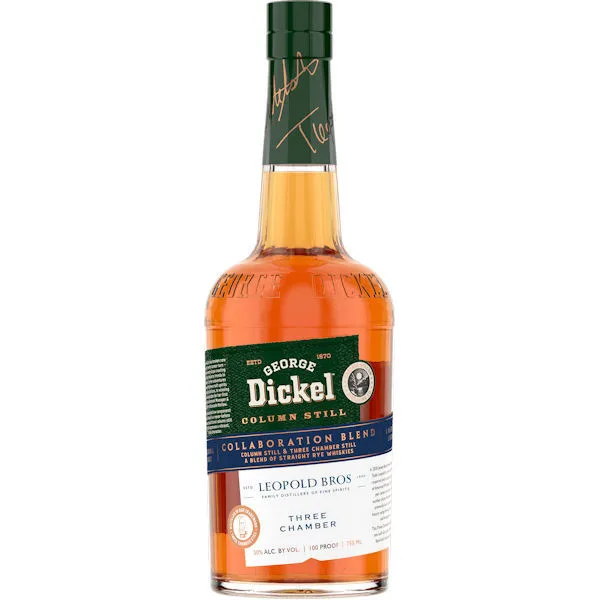 George Dickel X Leopold Bros Collaboration Blend Of Straight Rye Whiskies 750Ml