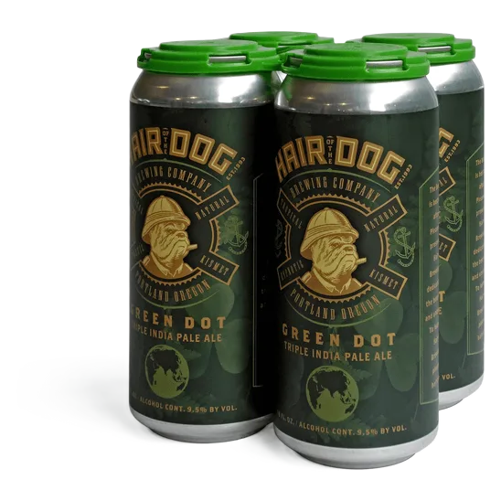 Hair of the Dog Green Dot Triple IPA (4PKC