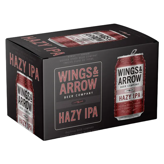 Wings & Arrow Hazy IPA (6PKC