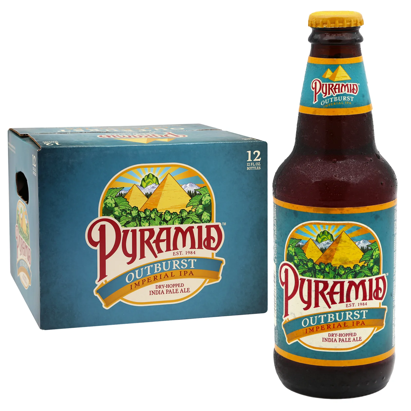 Pyramid Outburst IPA 12-Bottles