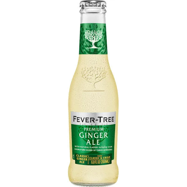 Fever Tree Premium Ginger Ale 6 8Oz
