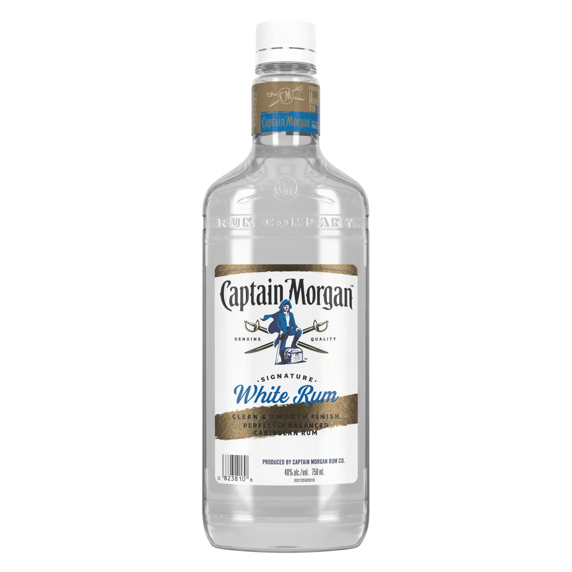 Captain Morgan White Rum(80 Proof