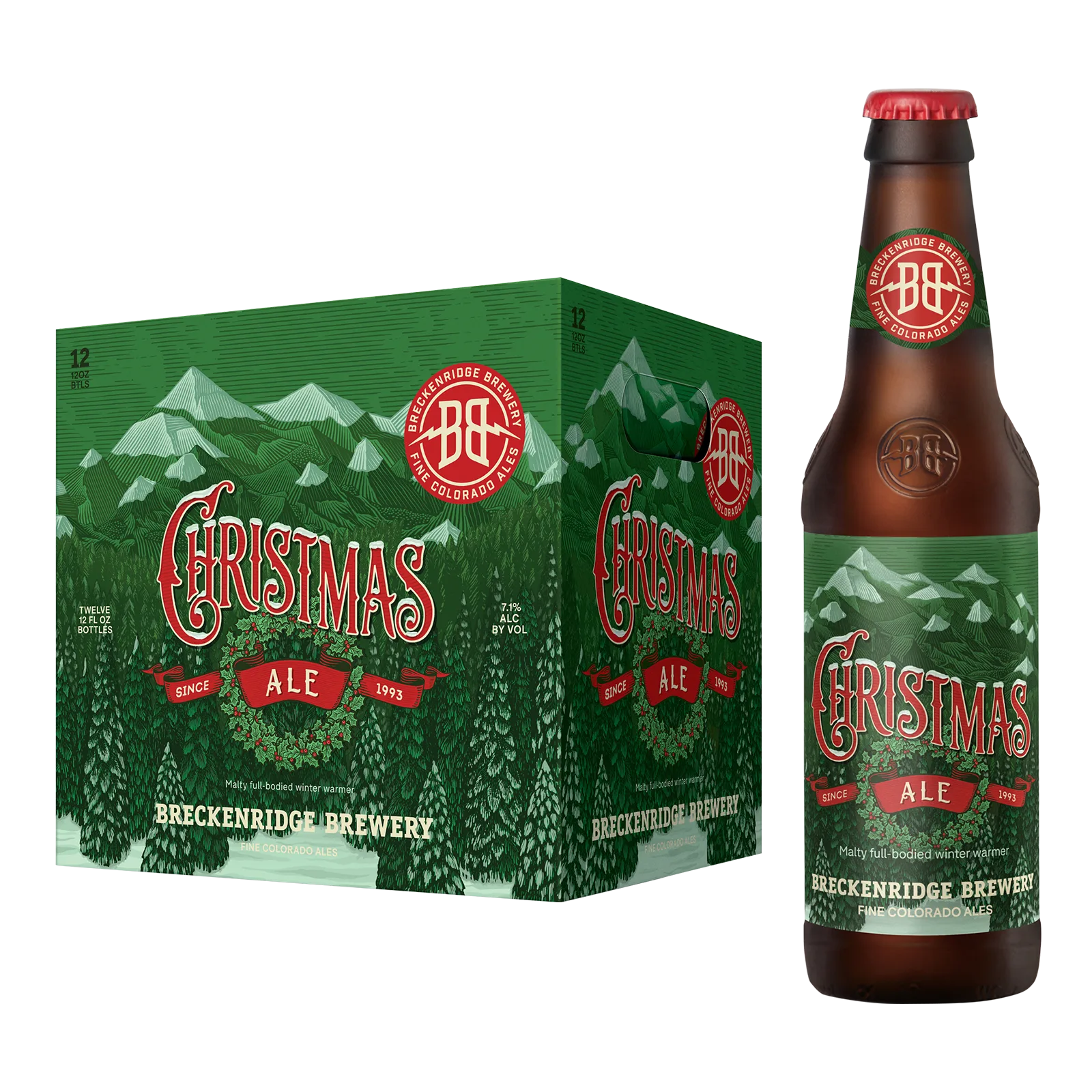 Breckenridge Brewery Christmas Ale 12pk Btl 7.0% ABV
