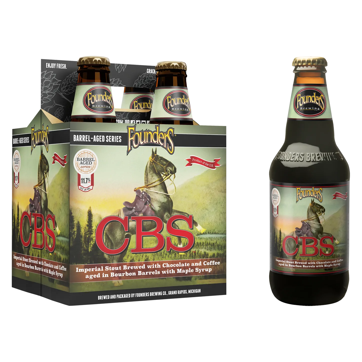 Founders CBS Imperial Stout 4pk Btl 11.7% ABV