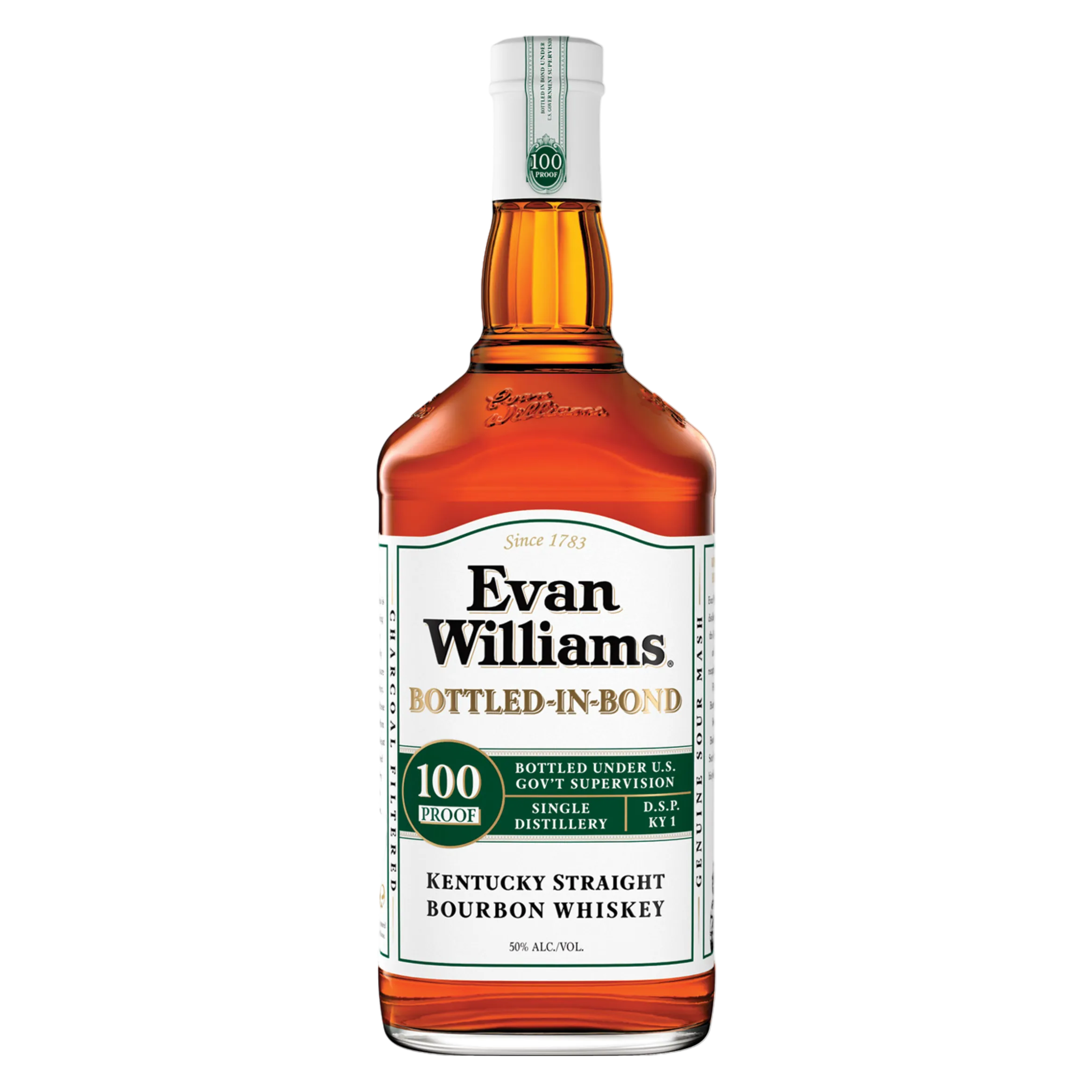 Evan Williams White Label Bourbon BIB 100pf