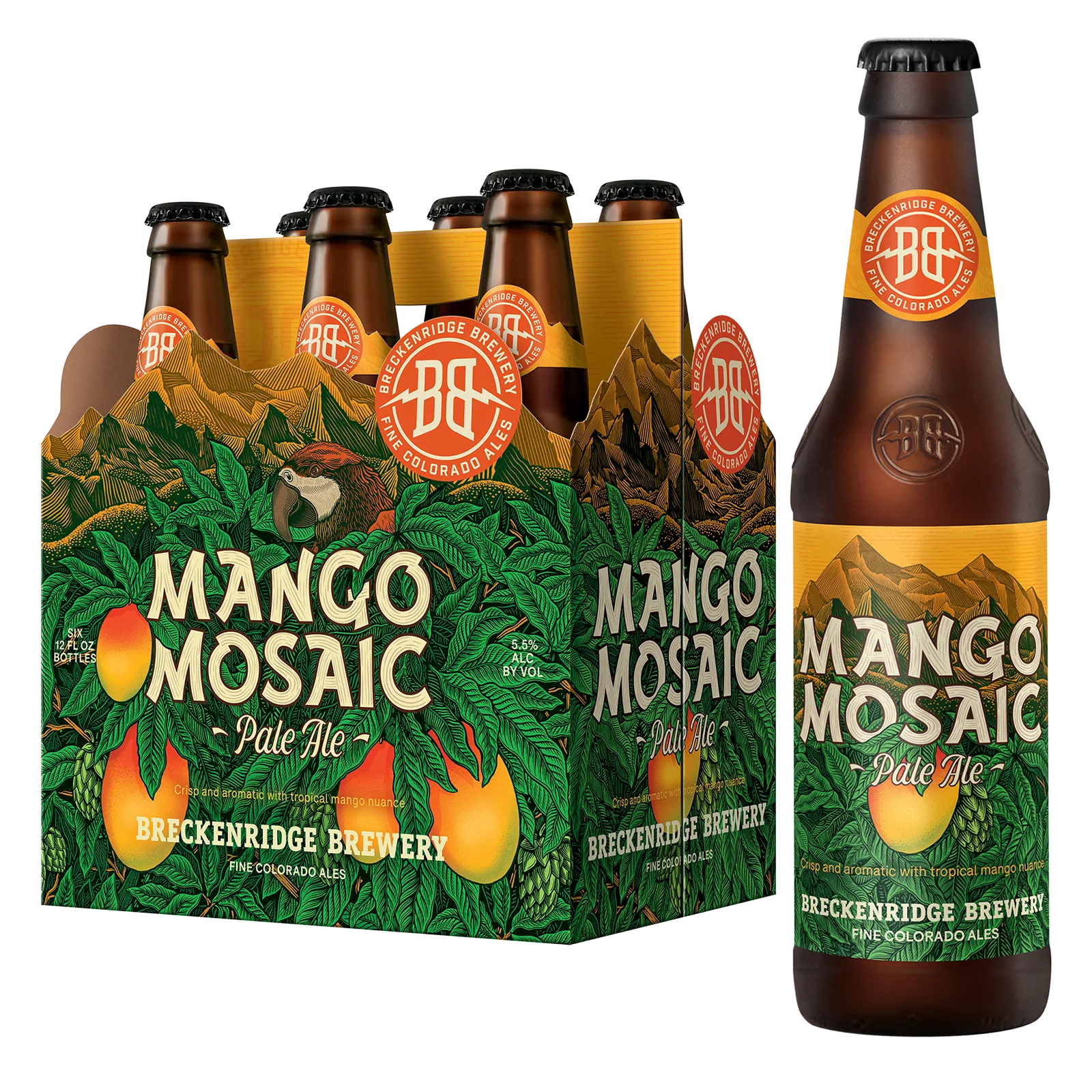 Breckenridge Mango Mosaic 6pk Btl 5.5% ABV