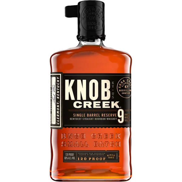 Knob Creek Single Barrel Reserve 9 Year Old Kentucky Straight Bourbon Whiskey 750Ml