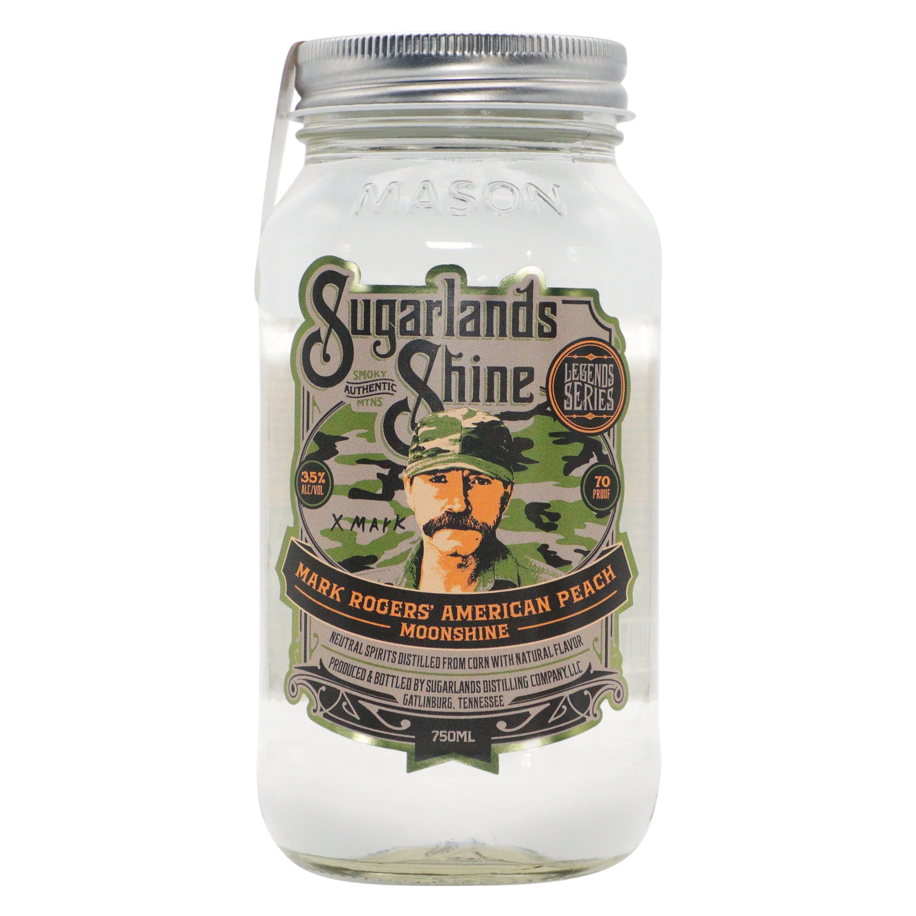 Sugarlands Shine Mark Rogers Peach Moonshine