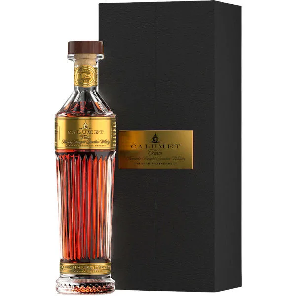 Calumet Farm 18 Year Old Trophy Decanter Kentucky Straight Bourbon Whiskey 750Ml