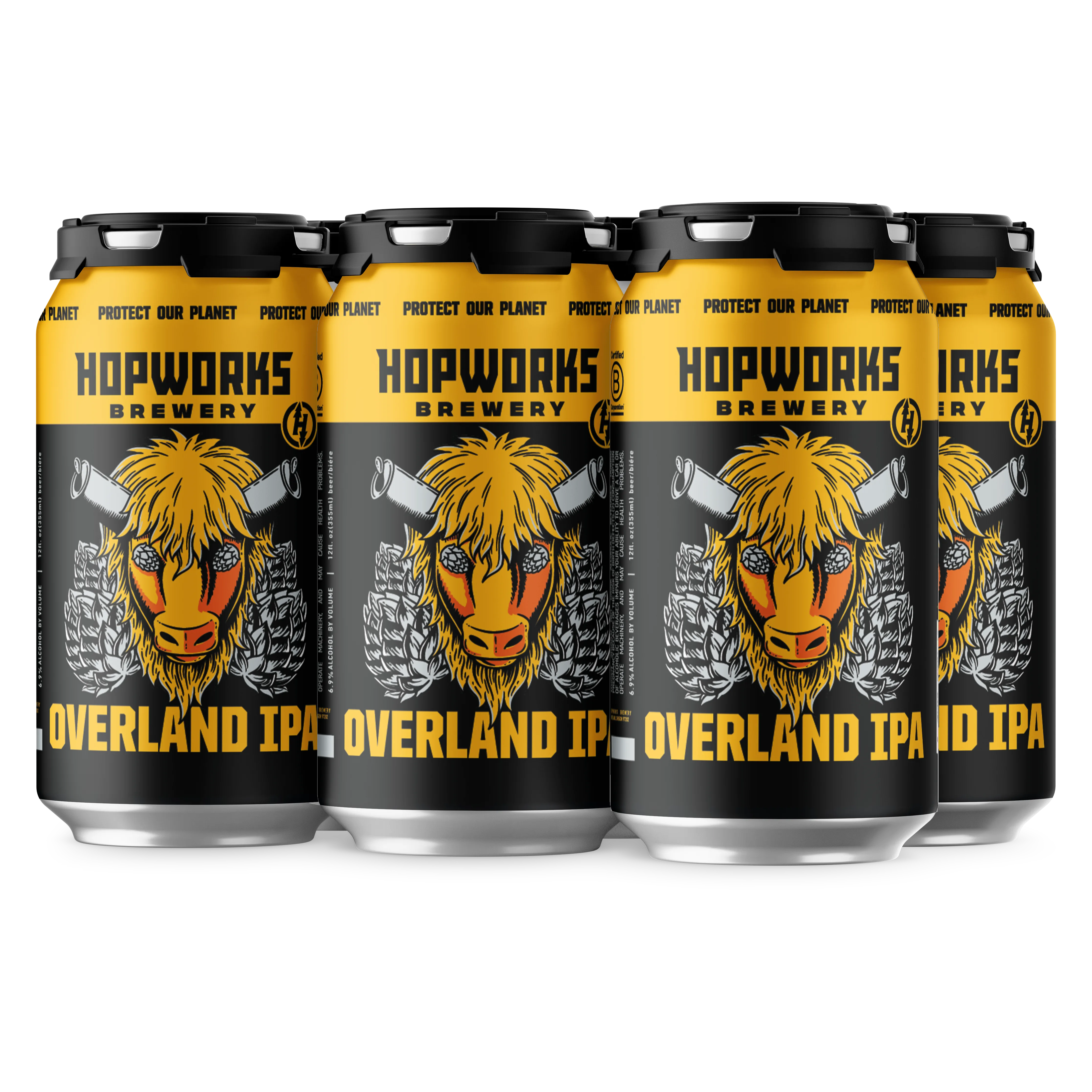 Hopworks Overland IPA 6pk Can 6.9% ABV