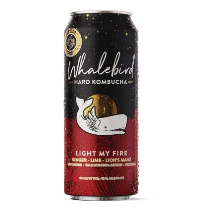 Whalebird Kombucha Light My Fire Single 16oz Can