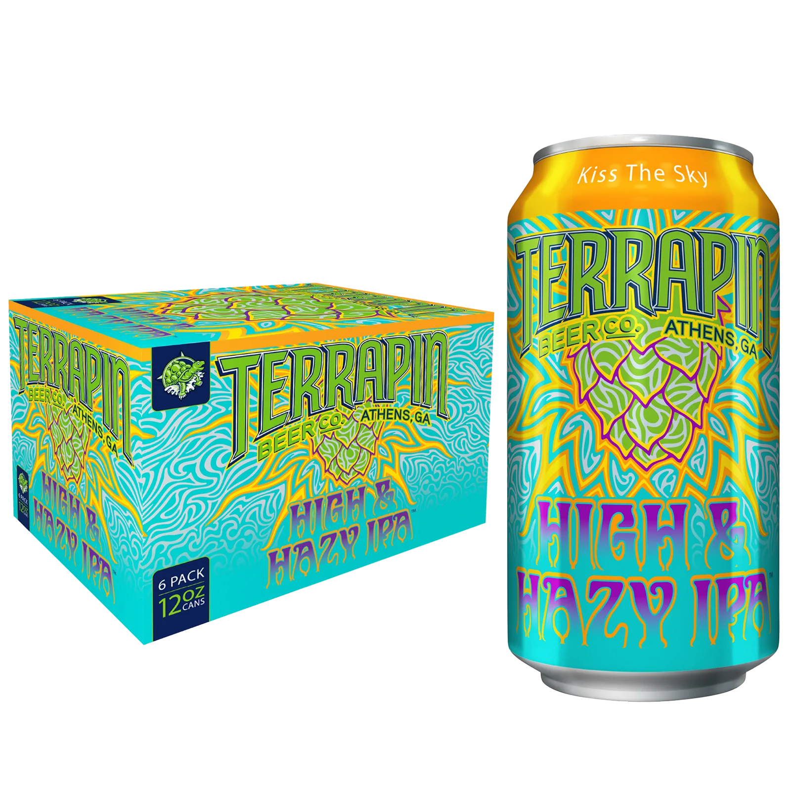 Terrapin High & Hazy IPA 6pk Can 5.8% ABV
