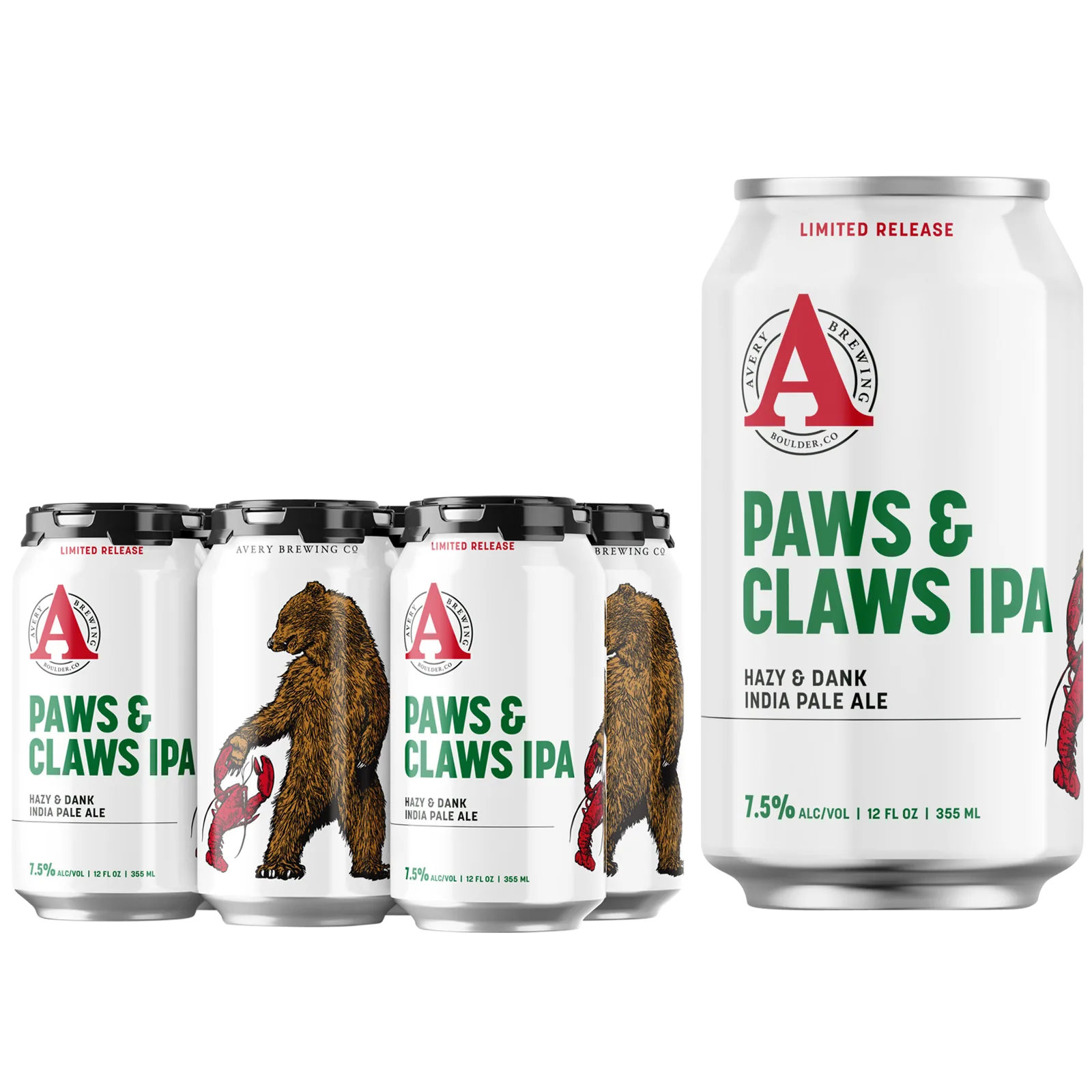 Avery Brewing Seasonal - Paws & Claws Ipa 6pk Can