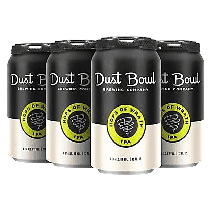 Dust Bowl Brewing Hops of Wrath IPA 6pk Can