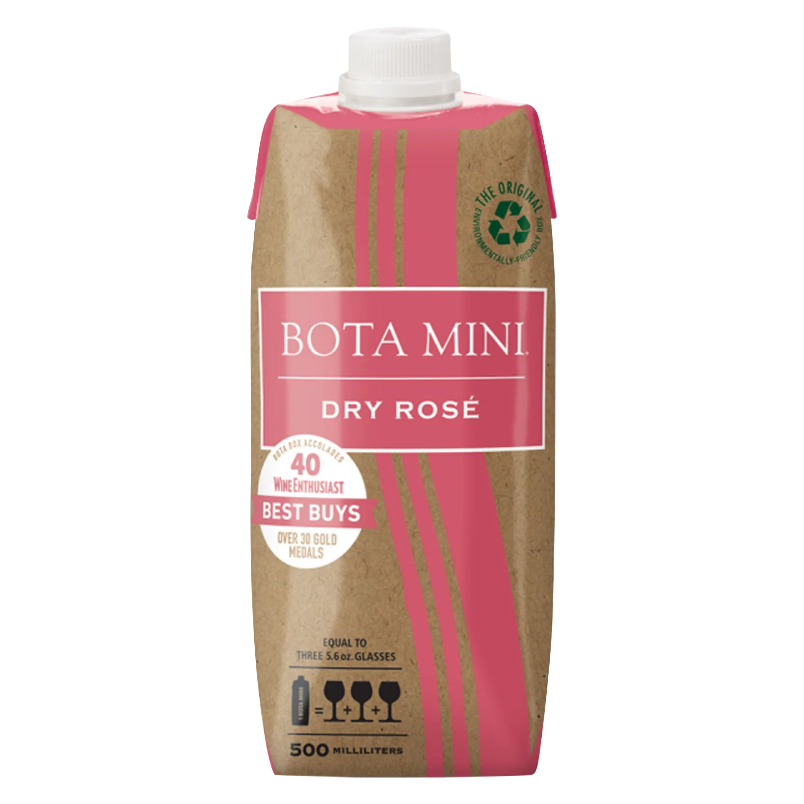 Bota Mini Dry Rose 500 ml Tetra Pack