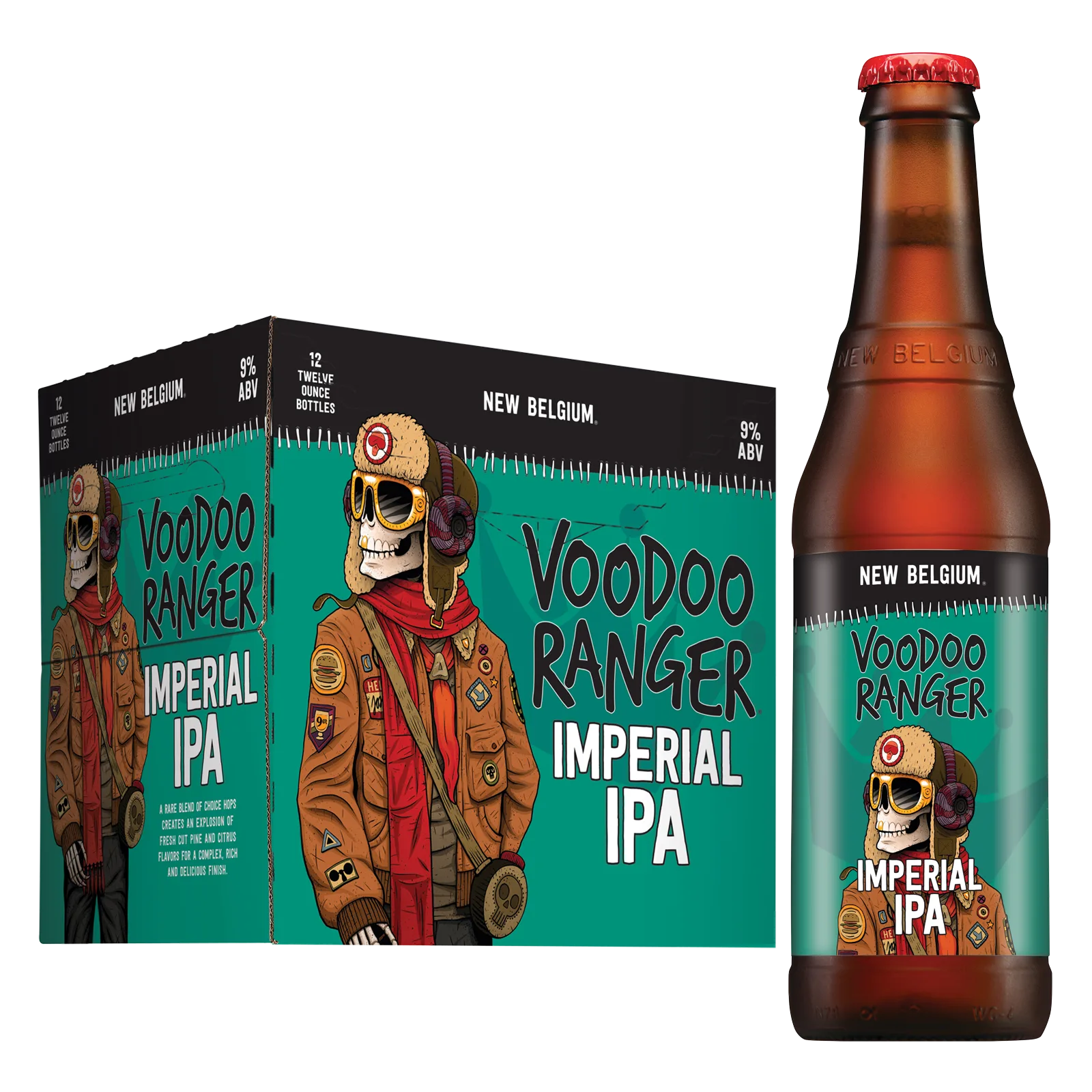 New Belgium Voodoo Ranger Imperial IPA 12pk Btl