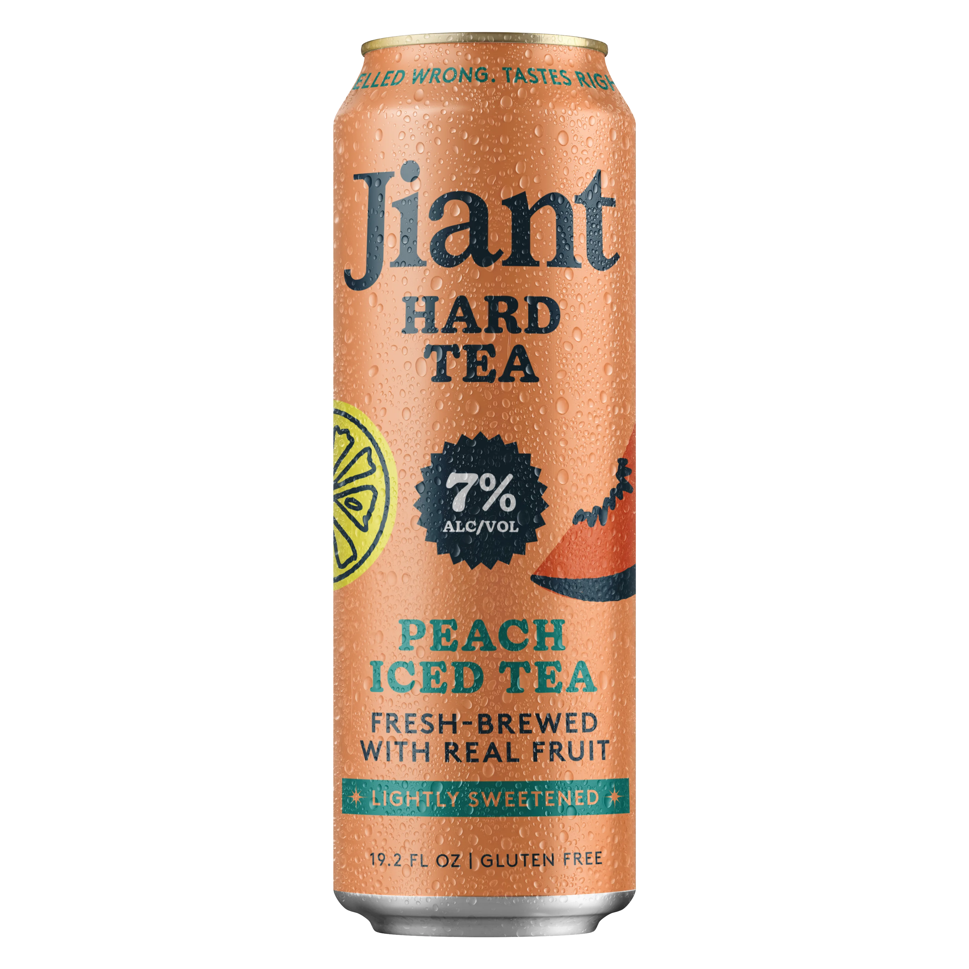 Jiant Peach Hard Tea 19.2oz Can 7% ABV