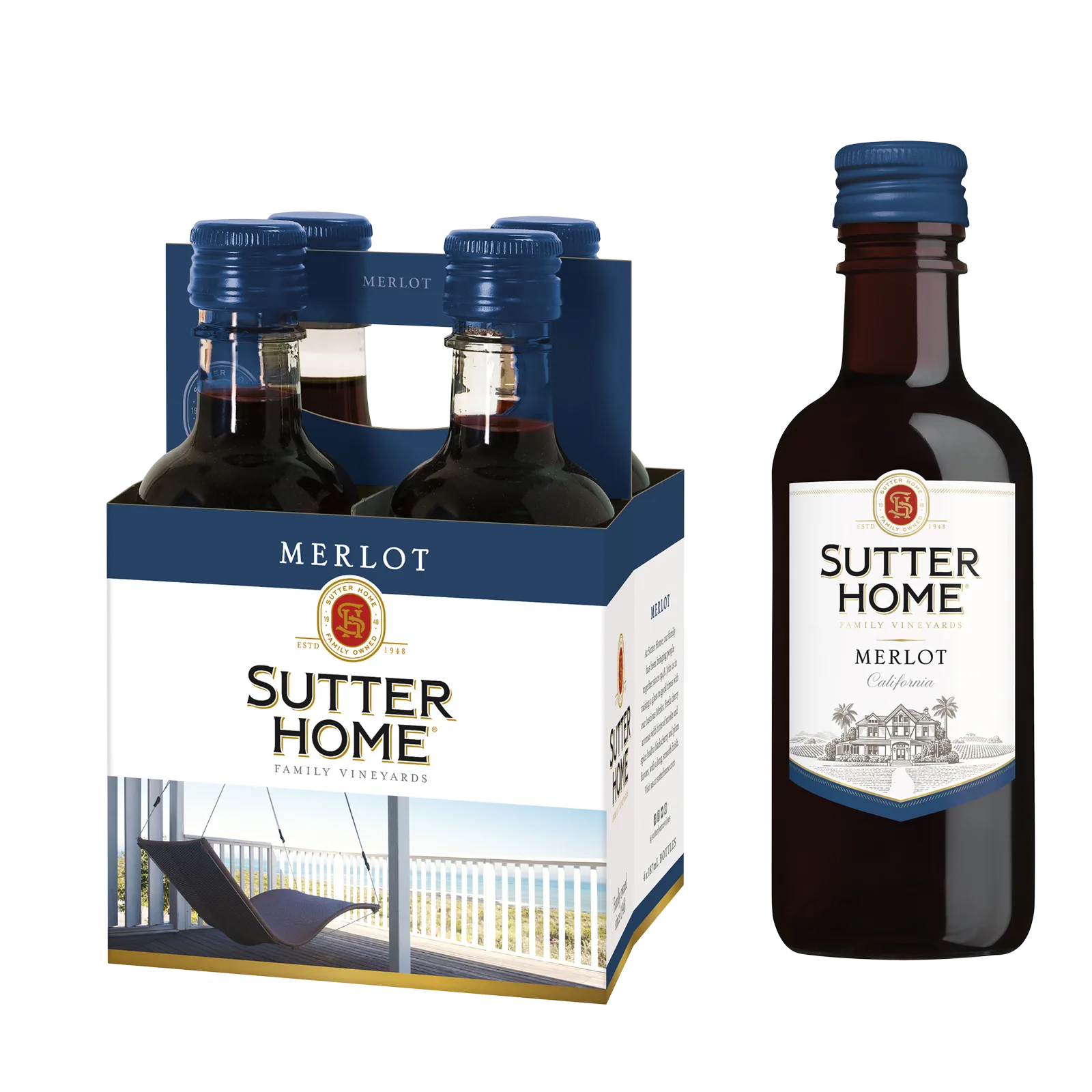 Sutter Home Merlot 4pk