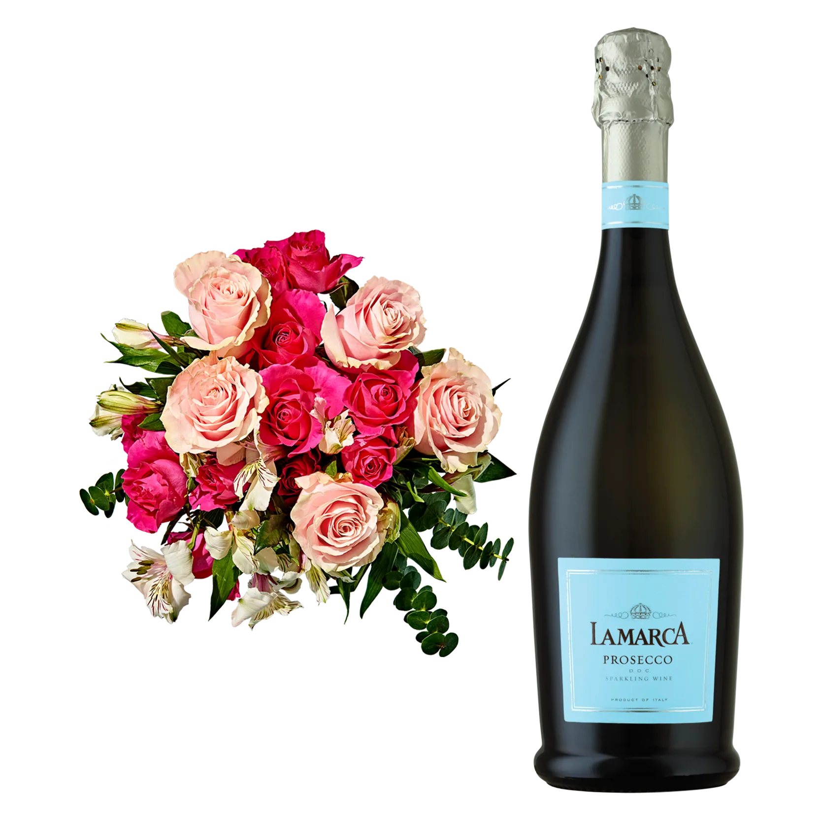 Premium Bouquet + Prosecco