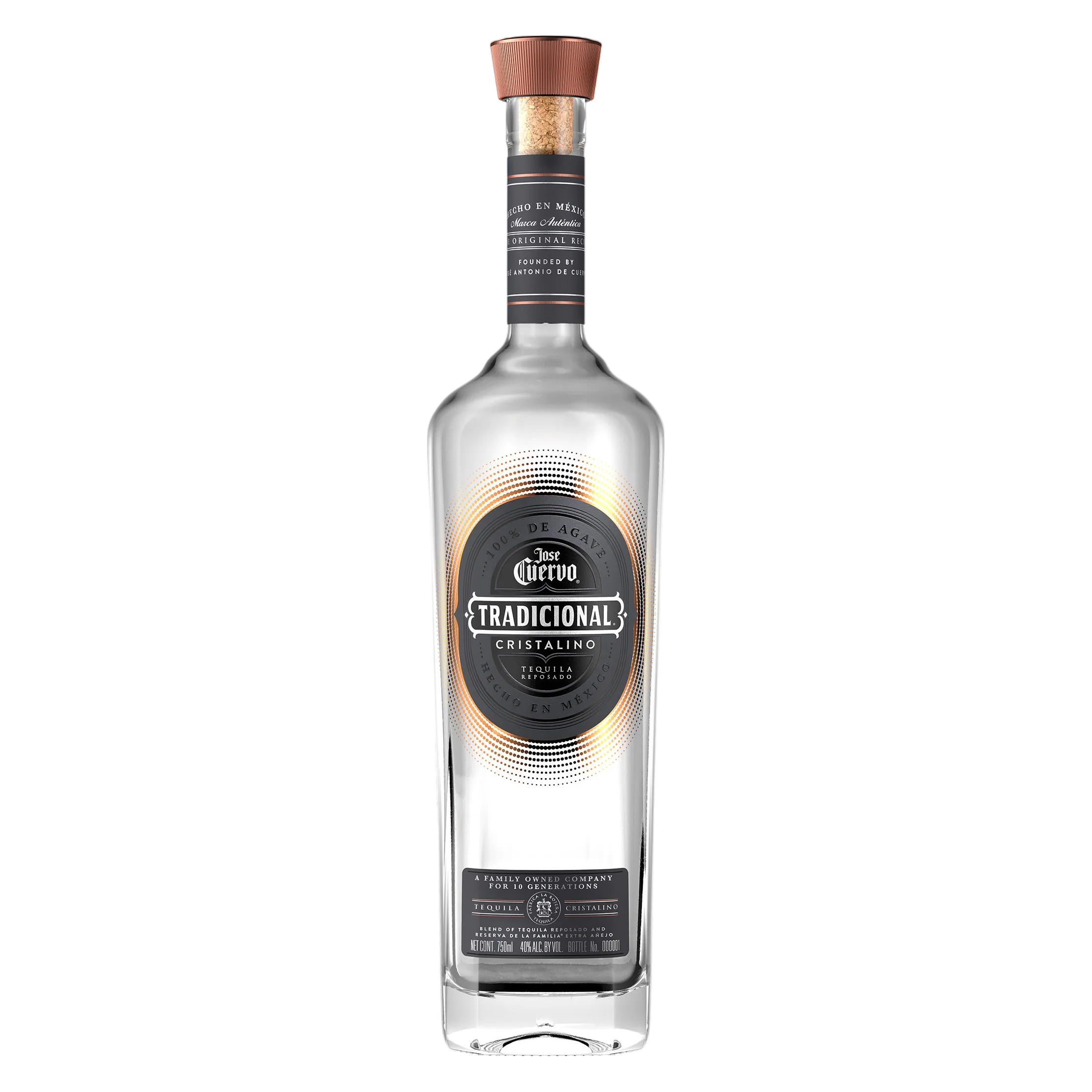Jose Cuervo Tradicional Cristalino Tequila (80 Proof