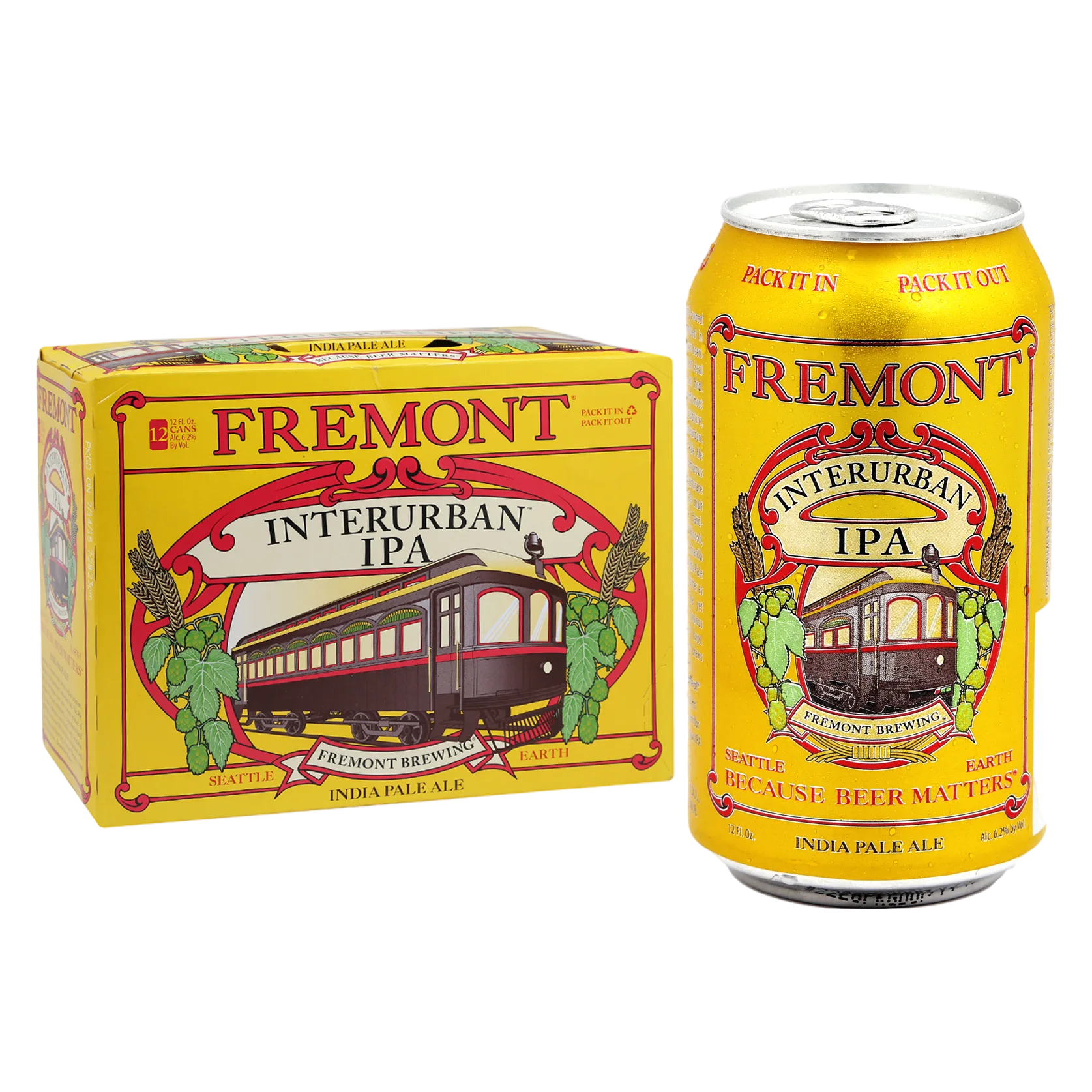 Fremont Brew Interurban IPA 12-Pack