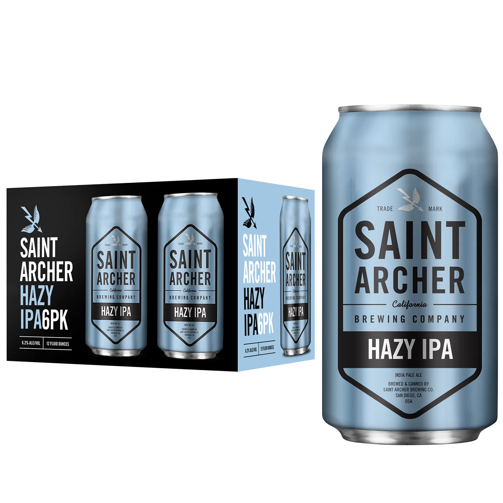 Saint Archer Brewing Hazy IPA 6pk Can