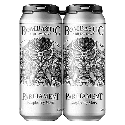 Bombastic Brewing Parliament Raspberry Gose 4pk 16oz Can