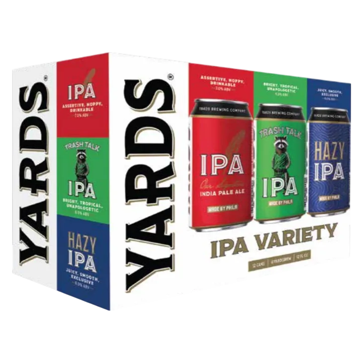 Yards Brewing IPA Variety Pack 12pk Cans 6.5% ABV
