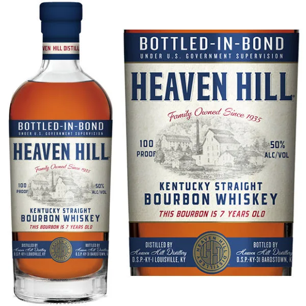 Heaven Hill 7 Year Old Kentucky Straight Bourbon Whiskey 750Ml