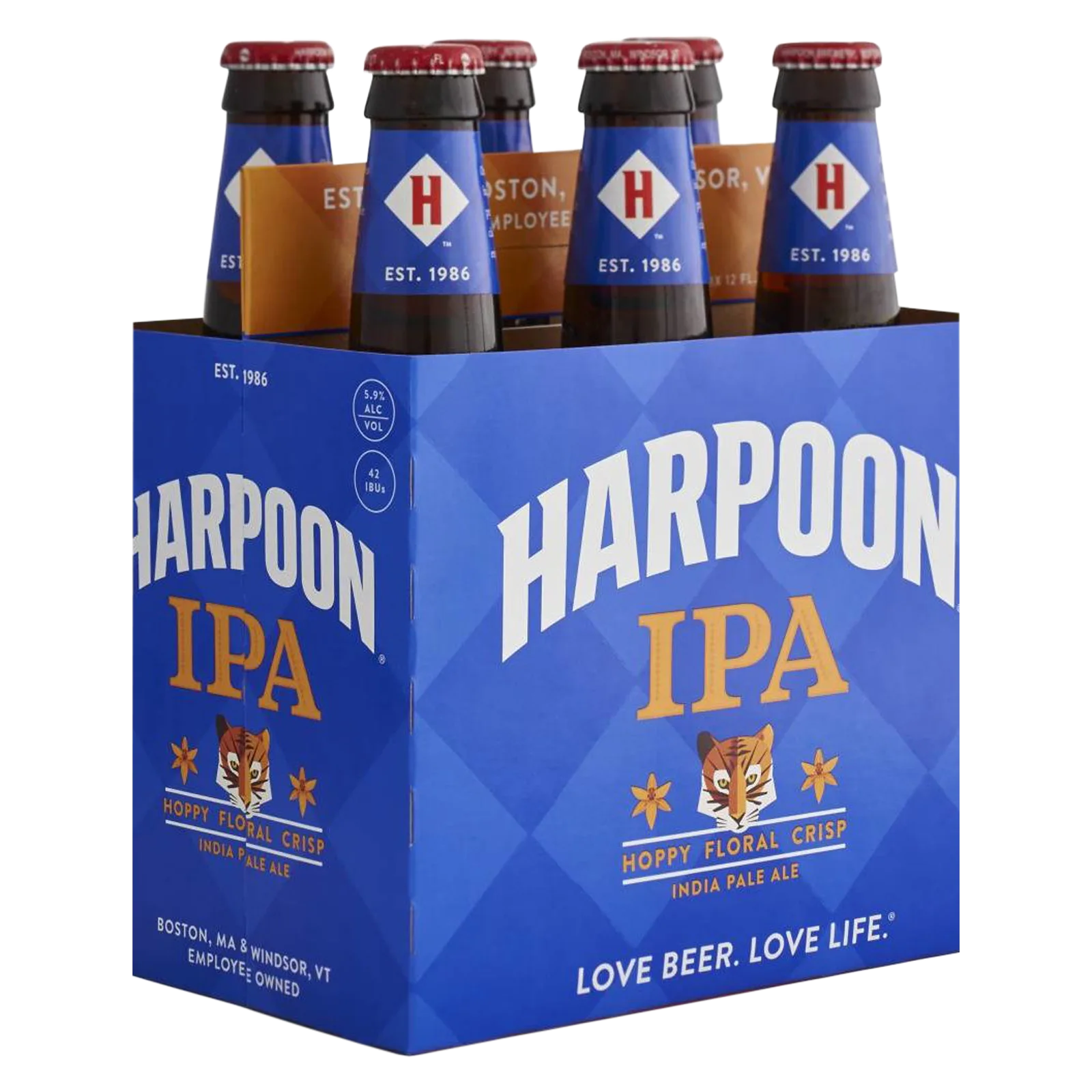 Harpoon IPA 6pk Btl 5.9% ABV