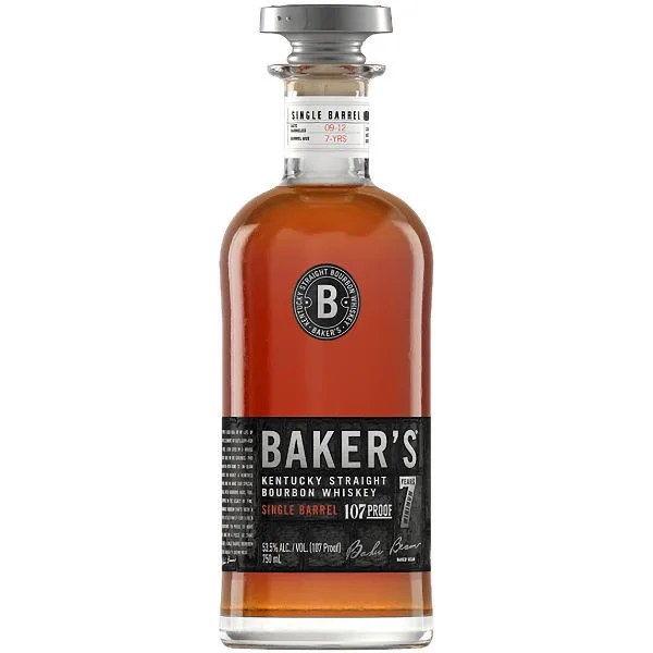 Bakers 7 Year Old Single Barrel Kentucky Straight Bourbon Whiskey 750Ml