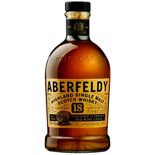 Dewars Aberfeldy 18 Year Old Pauillac Cask Highland Single Malt Scotch 750Ml