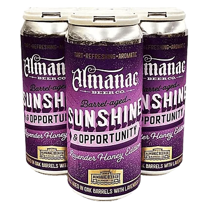 Almanac Sunshine & Opportunity BA Lavender Honey 4pk 16oz Can