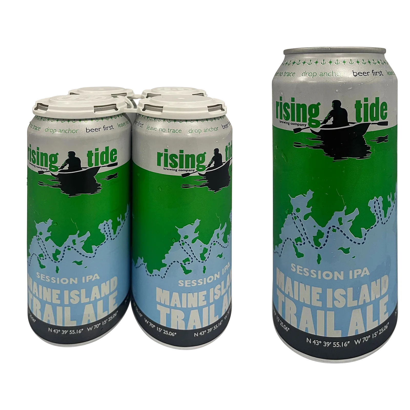 Rising Tide Maine Island Trail Ale 4pk 16oz Can 4.3% ABV