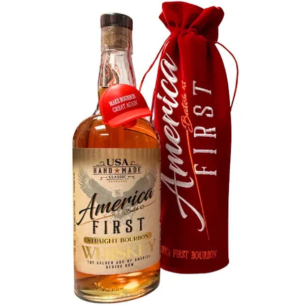 America First Bourbon Whiskey 750Ml
