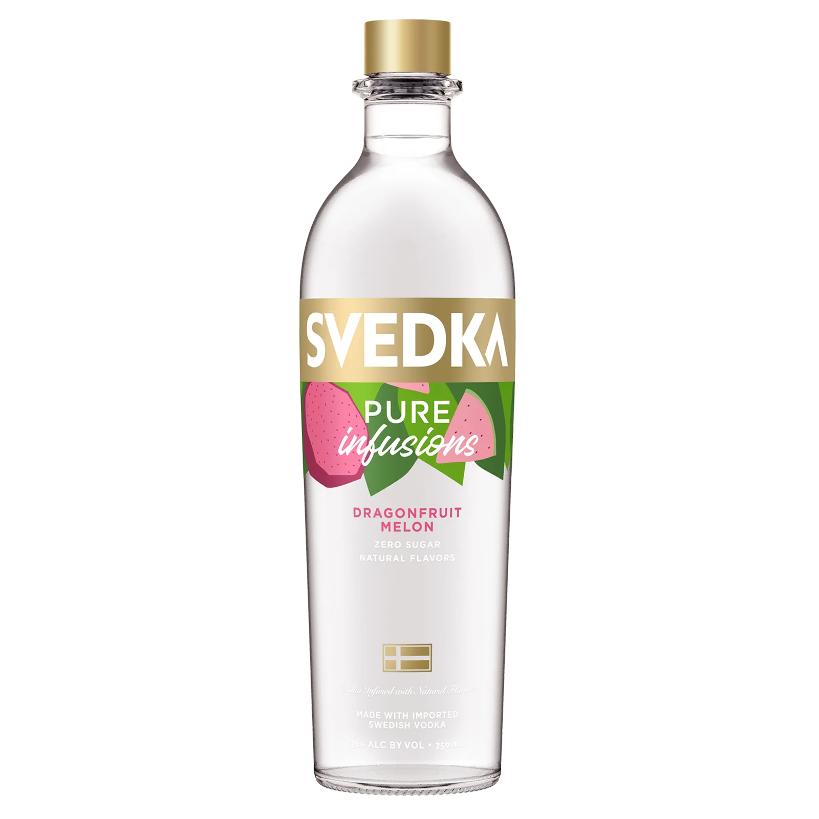 Svedka Pure Infusions Dragonfruit Melon Vodka (60 Proof