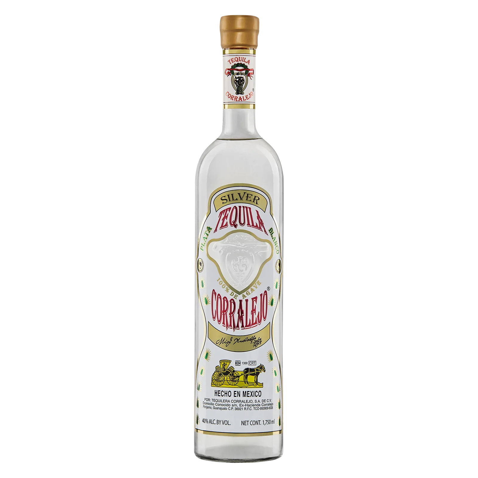 Corralejo Blanco Tequila (80 Proof