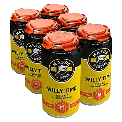 Mason Ale Works Willy Time Witbier 6pk Can