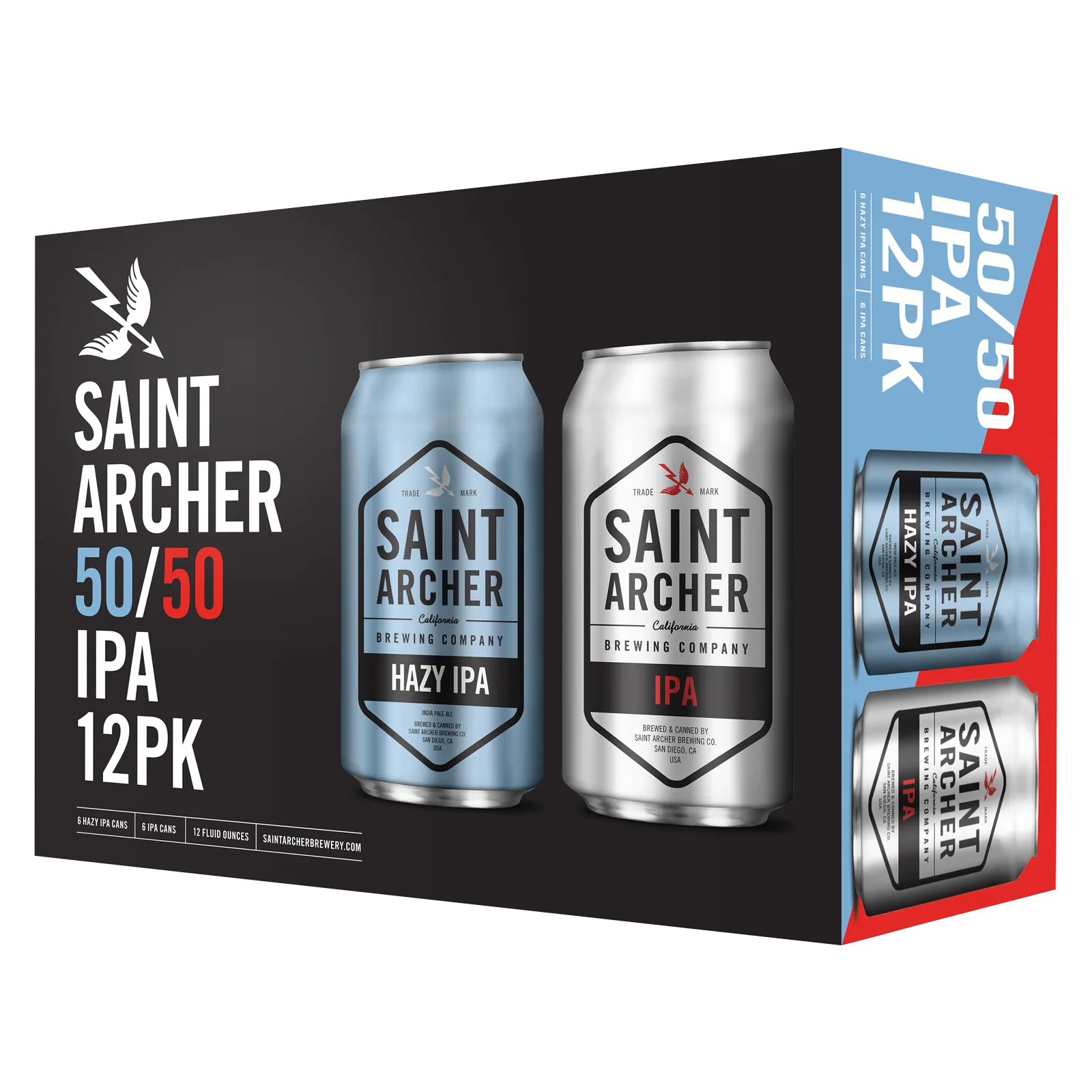Saint Archer Brewing 50/50 IPA Variety Pack 12pk Can