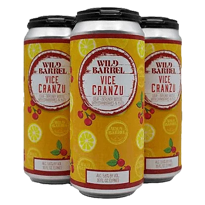 Wild Barrel Brewing Vice CranZu 4pk 16oz Can