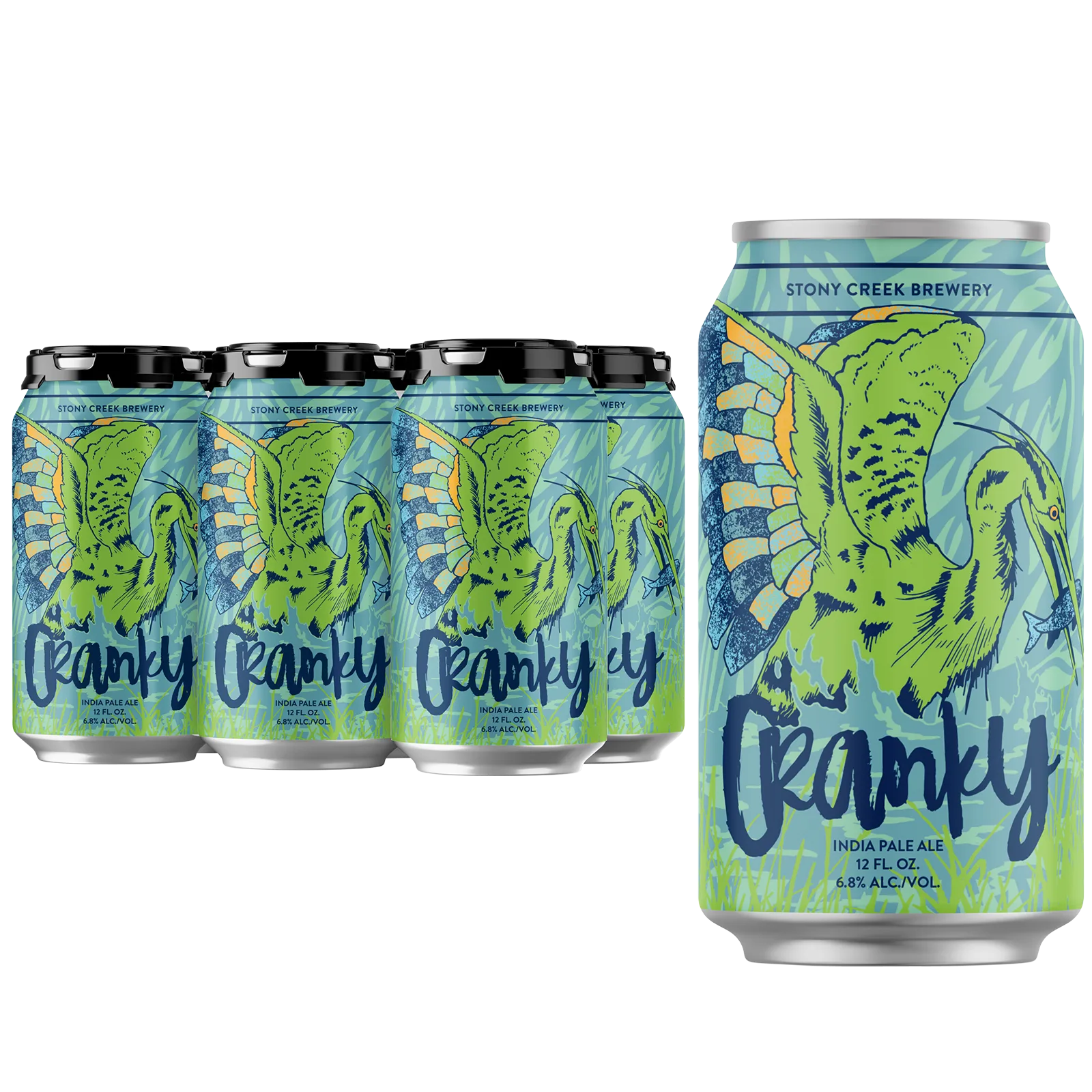 Stony Creek Cranky IPA 6pk Can 6.8% ABV