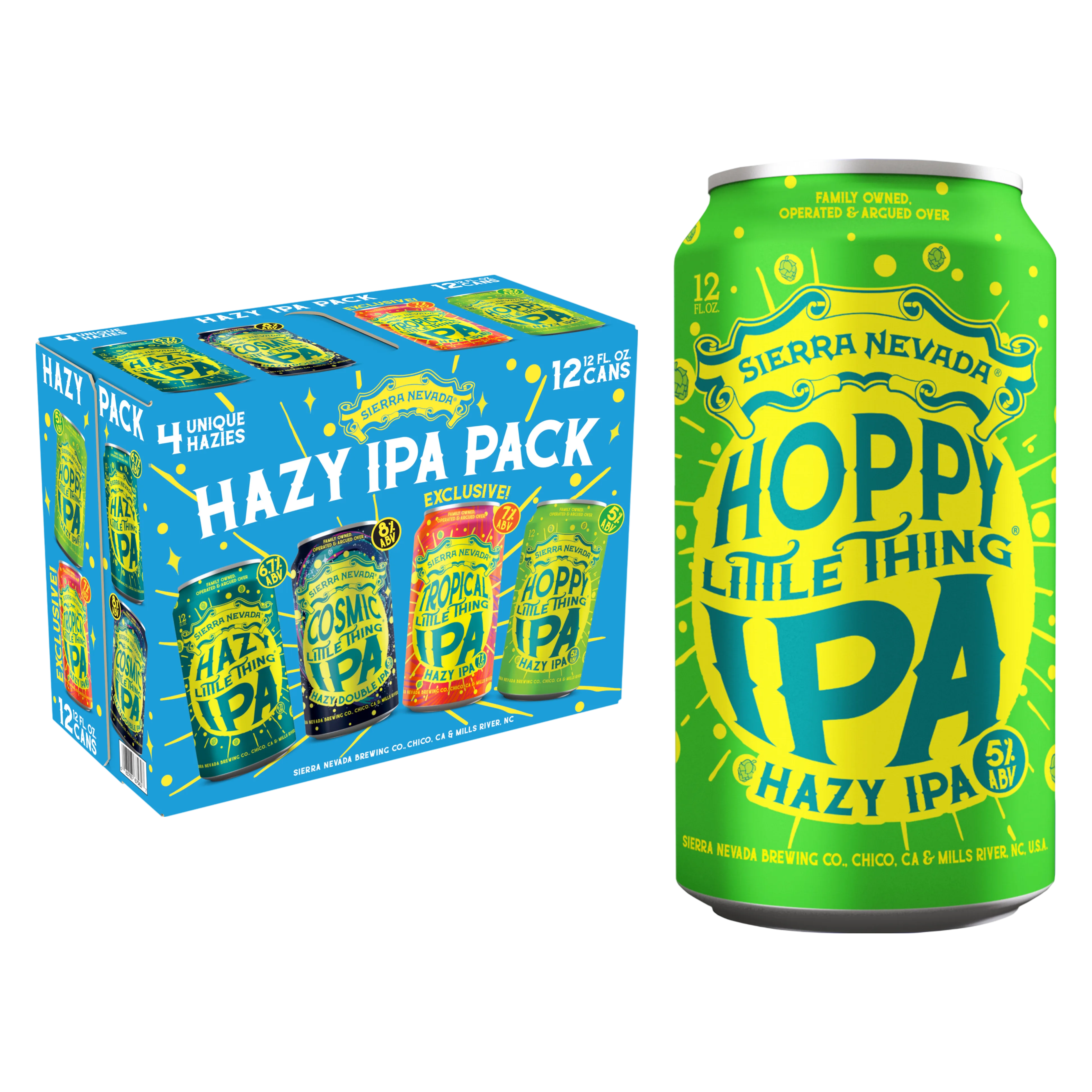 Sierra Nevada Hazy IPA Variety Pack 12pk Can 6.7% ABV