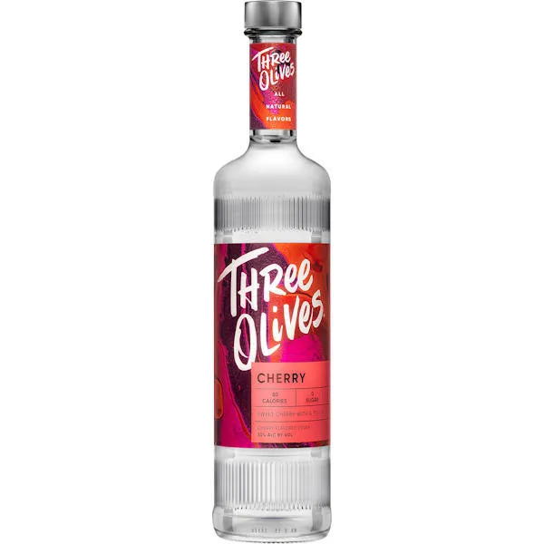 Three Olives Cherry Vodka 750Ml
