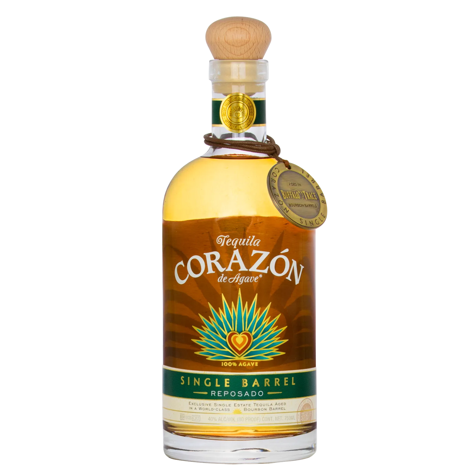 Corazon Reposado Blanton's BevMo! Barrel Select