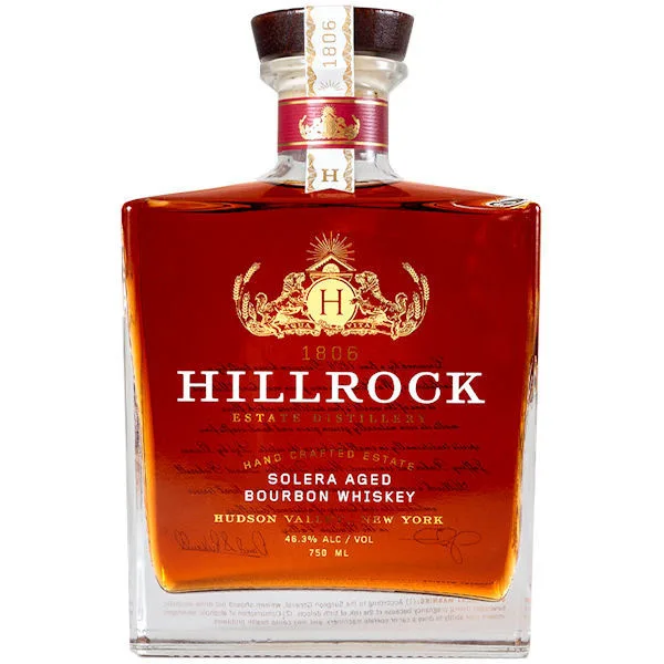 Hillrock Solera Aged Bourbon Dakota Shy Napa Cabernet Cask Finish Whiskey 750Ml