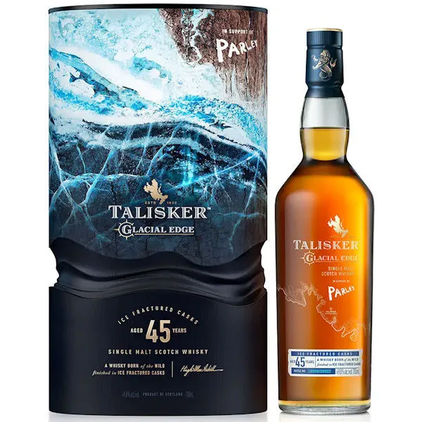 Talisker Glacial Edge 45 Year Old Isle Of Skye Single Malt Scotch 700Ml