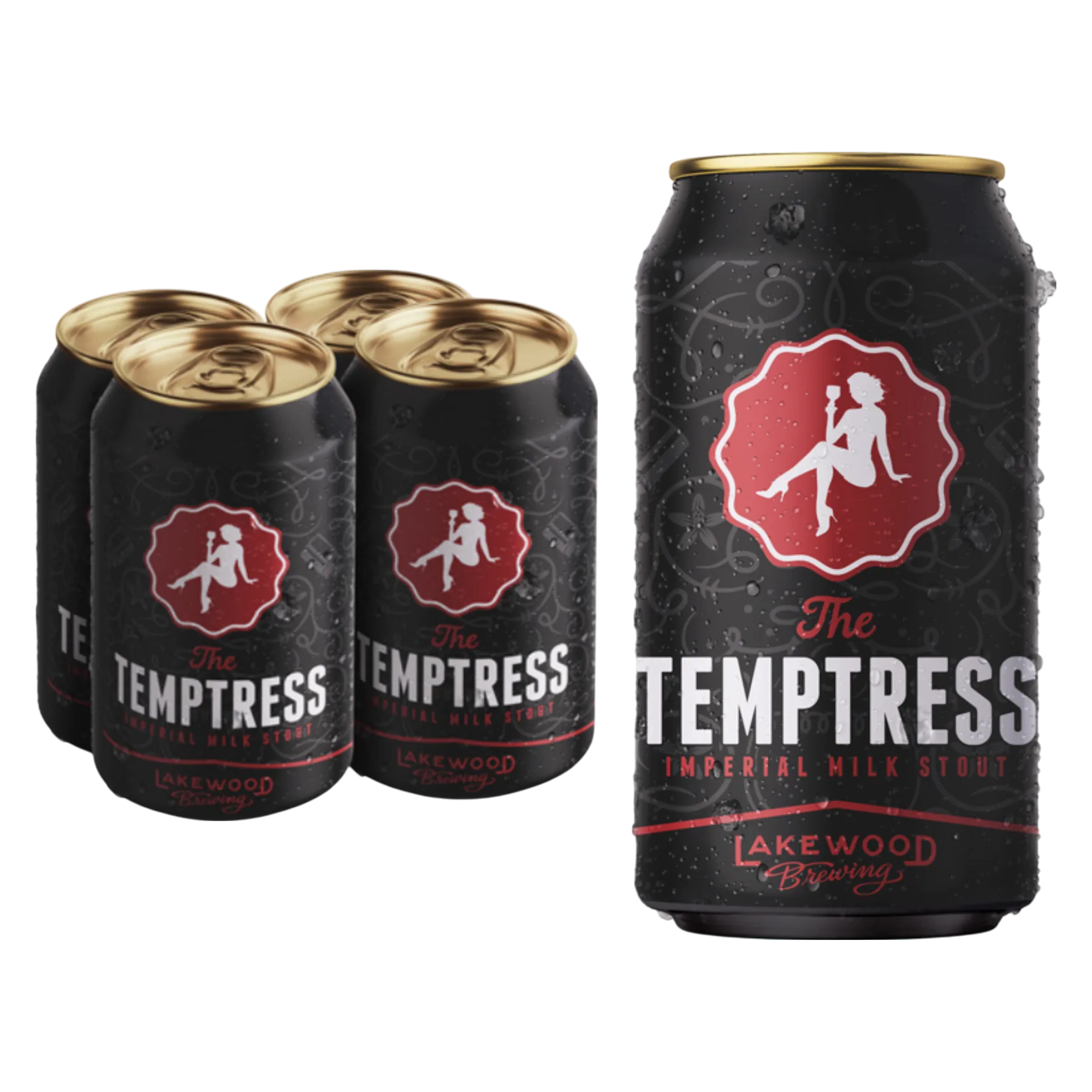 Lakewood Brewing The Temptress 4pk Can 9.1% ABV