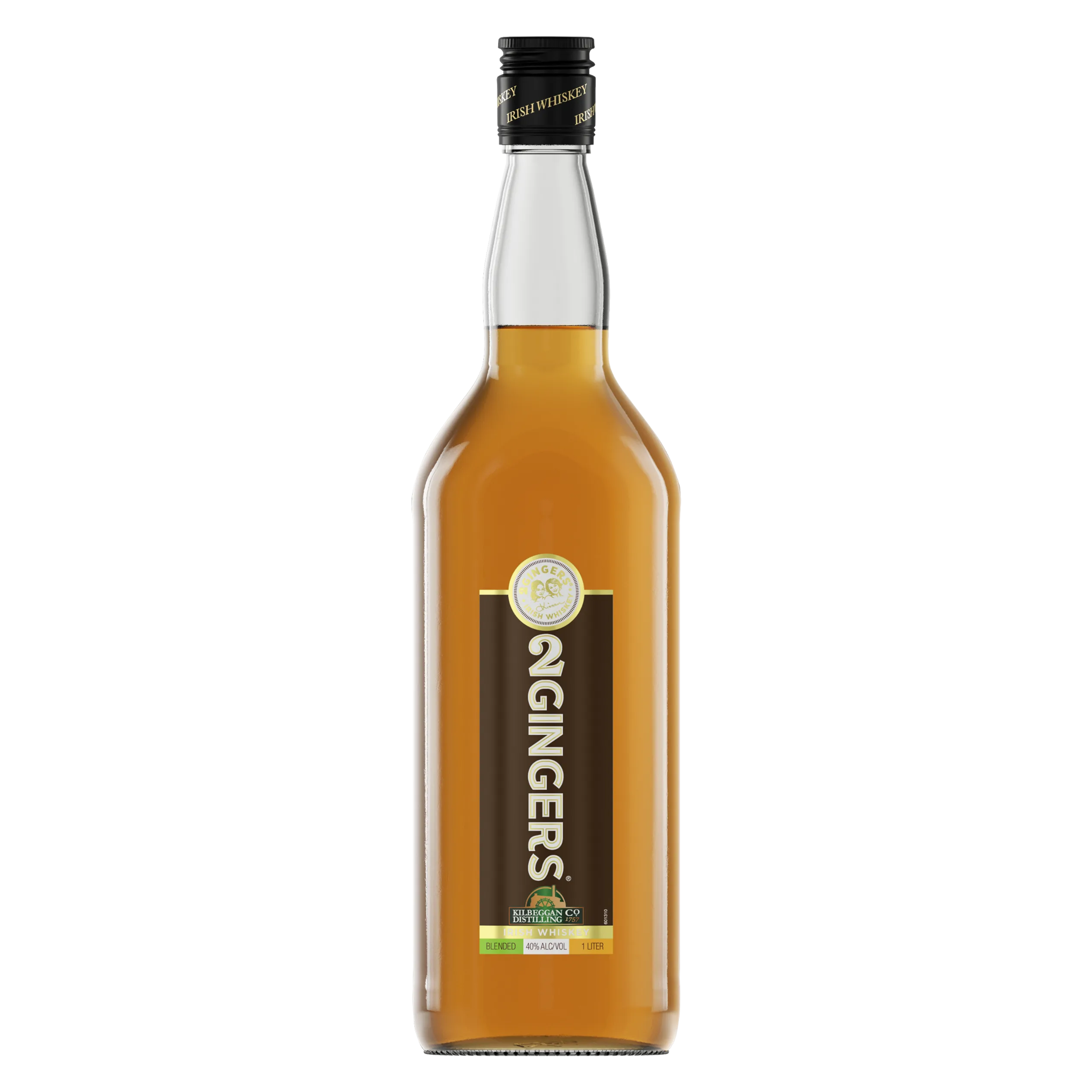 2 Gingers Irish Whiskey 1L (80 proof)